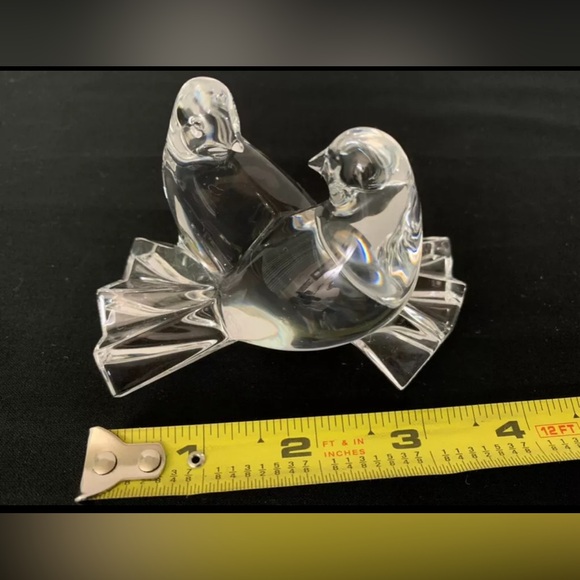 🌹 Baccarat Crystal Saint Valentin Loving Doves - Picture 2 of 5